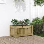 Planter box 60x31x31 cm impregnated pine