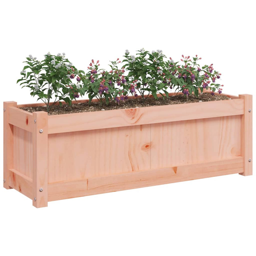 Plantenbak 90X3X3 Cm Massief Douglashout 1 Natuurlijk douglashout