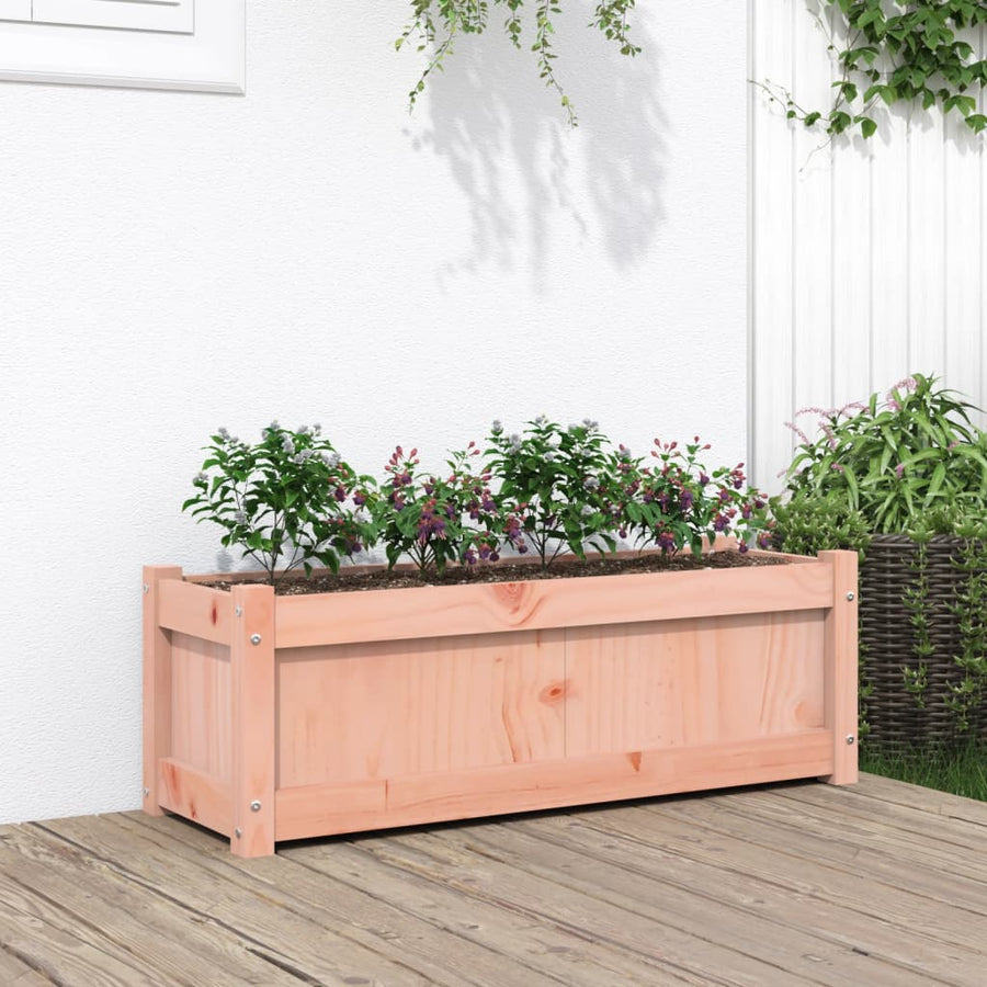 Plantenbak 90X3X3 Cm Massief Douglashout 1 Natuurlijk douglashout