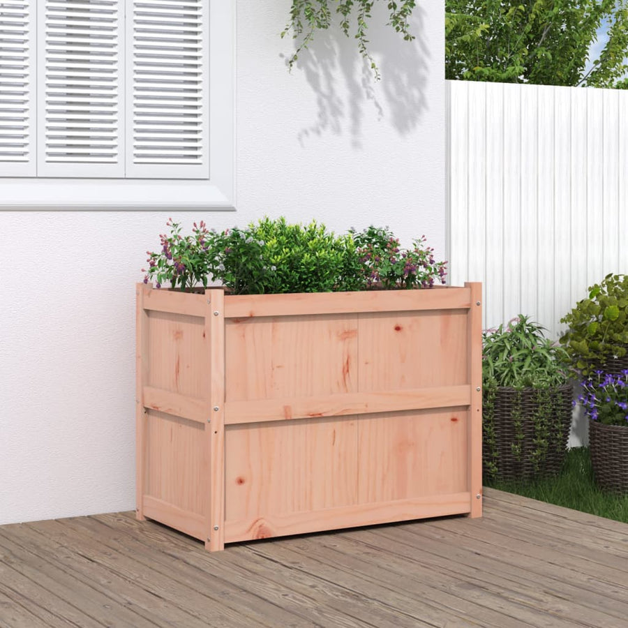 Plantenbak 90X50X70 Cm Massief Douglashout Natuurlijk douglashout