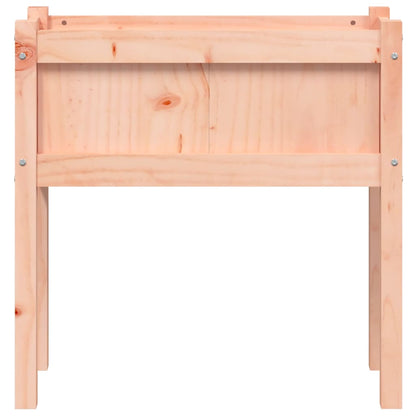 Plantenbak Met Poten 70X3X70 Cm Massief Douglashout 1 Natuurlijk douglashout
