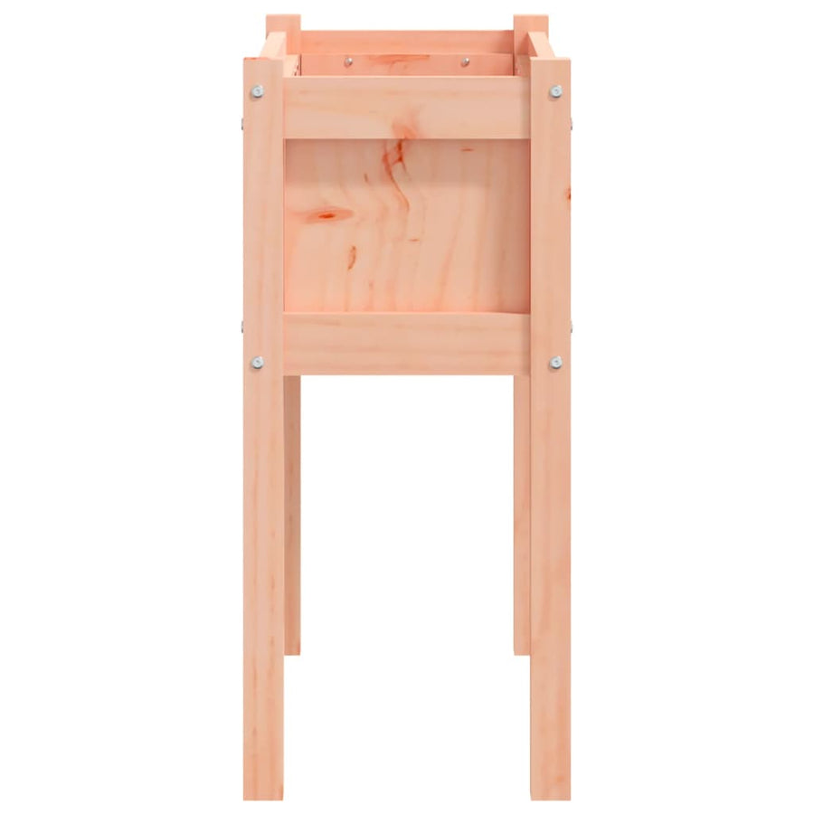 Plantenbak Met Poten 70X3X70 Cm Massief Douglashout 1 Natuurlijk douglashout