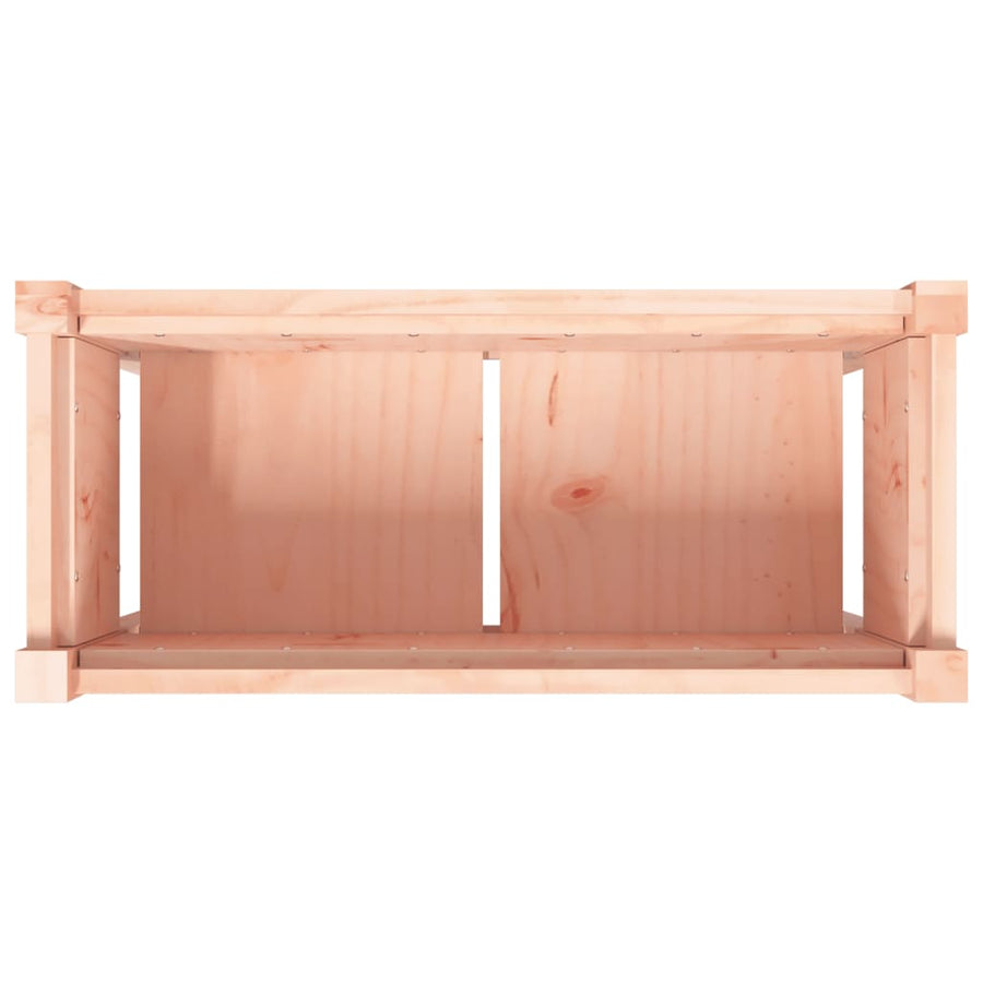 Plantenbak Met Poten 70X3X70 Cm Massief Douglashout 1 Natuurlijk douglashout