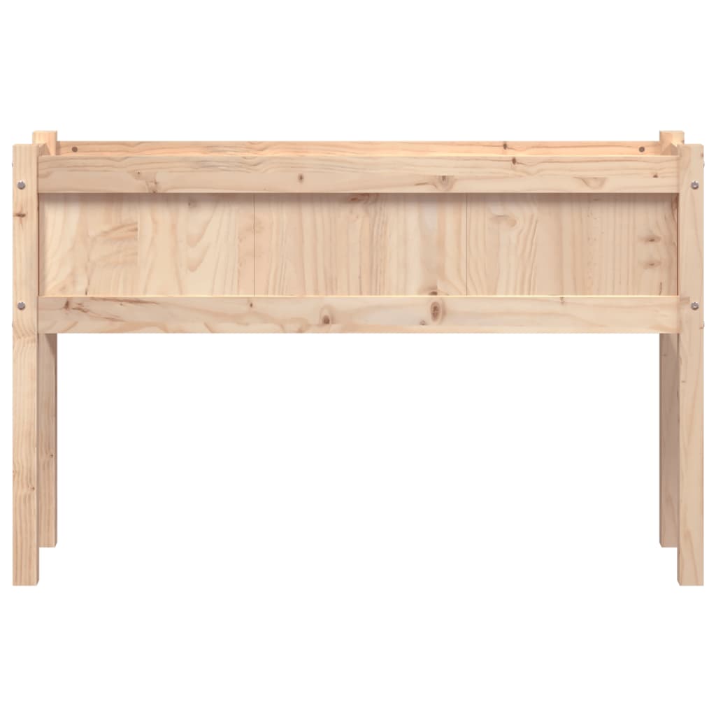 Plantenbak Met Poten 0X3X70 Cm Massief Grenenhout 1 Natuurlijk grenenhout