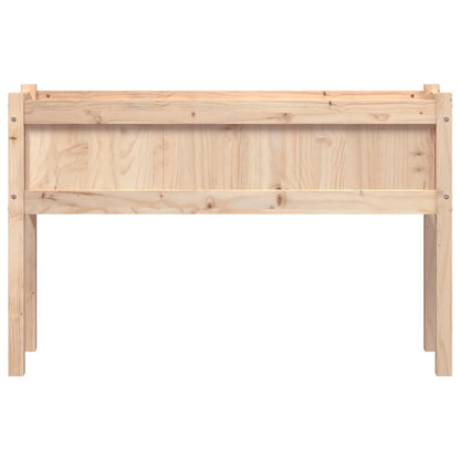 Plantenbak Met Poten 0X3X70 Cm Massief Grenenhout 1 Natuurlijk grenenhout