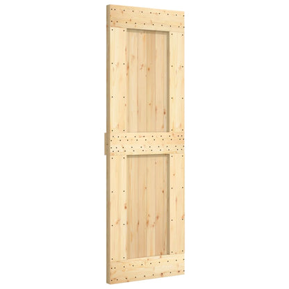 Schuifdeur Met Beslag 70X210 Cm Massief Grenenhout