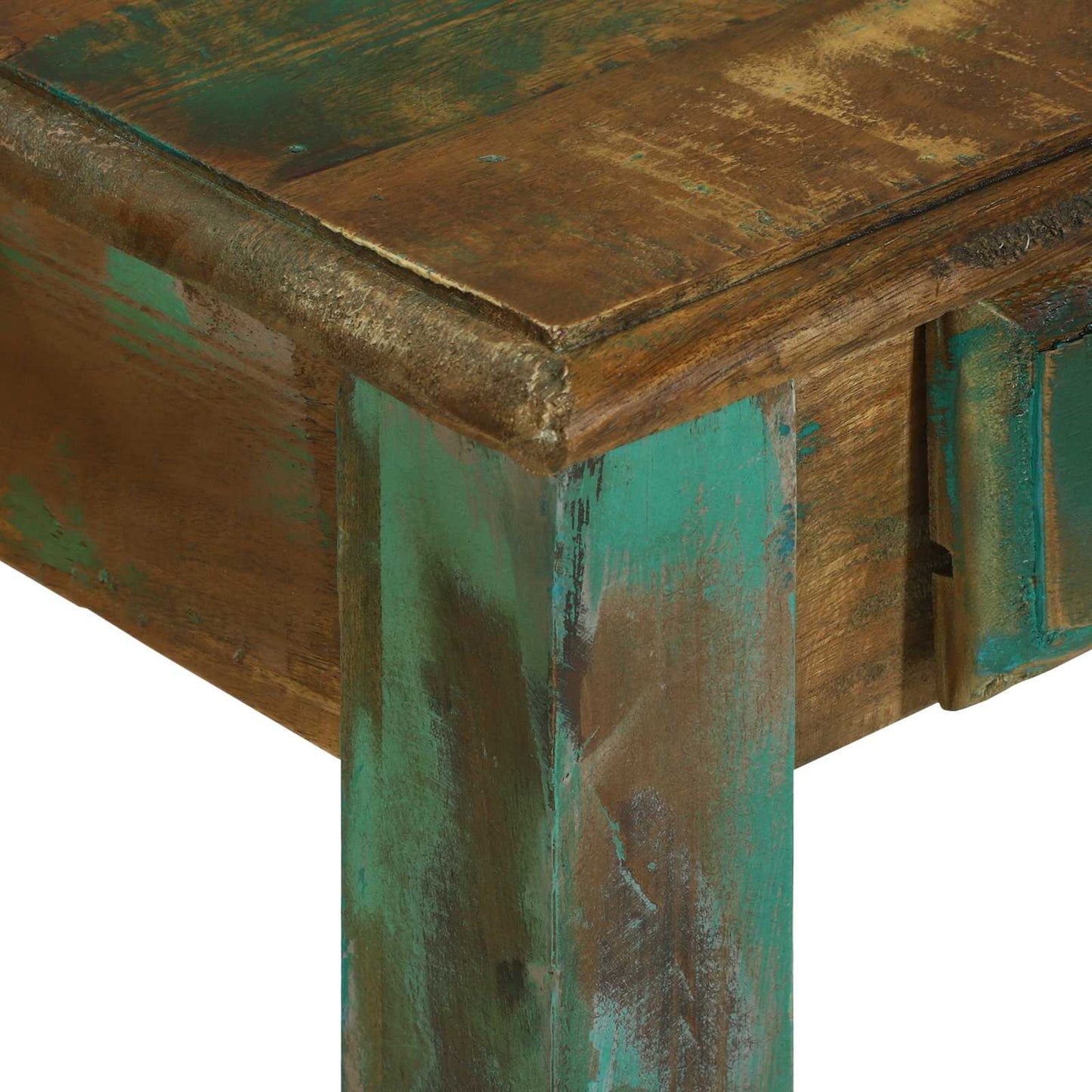 Schrijfbureau Bruin 112 x 55 x 76 cm Massief Gerecycled Hout