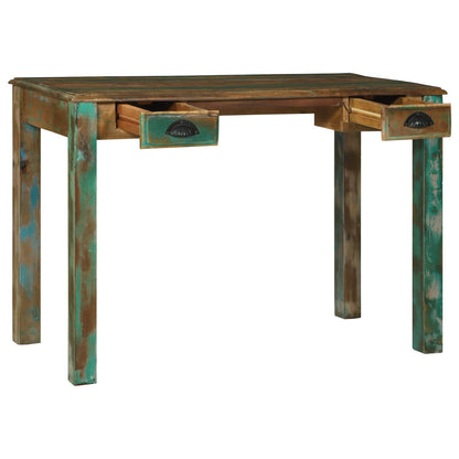 Schrijfbureau Bruin 112 x 55 x 76 cm Massief Gerecycled Hout