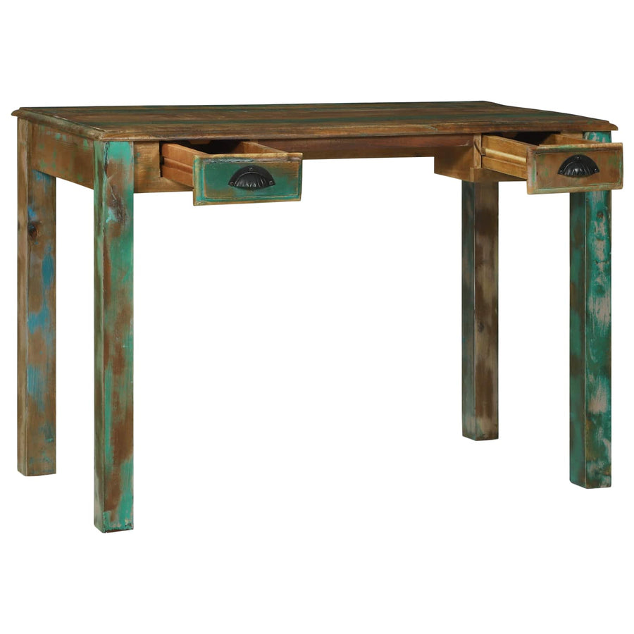 Schrijfbureau Bruin 112 x 55 x 76 cm Massief Gerecycled Hout