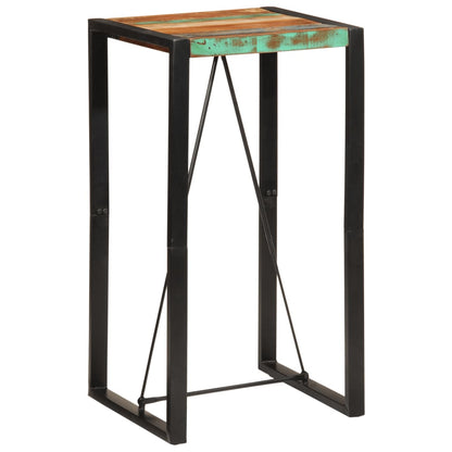 Bartafel Massief Gerecycled Hout 60 x 55 x 110 cm