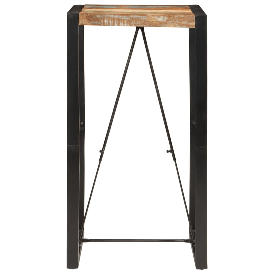 Bartafel Massief Gerecycled Hout 60 x 55 x 110 cm