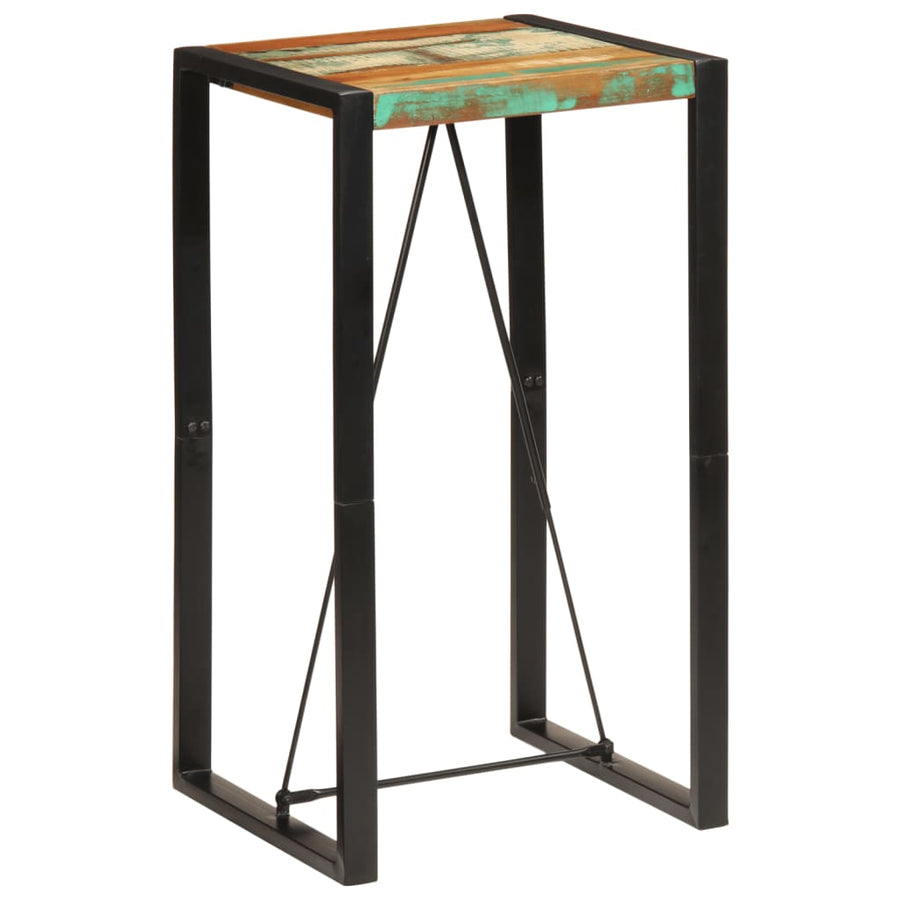 Bartafel Massief Gerecycled Hout 60 x 55 x 110 cm