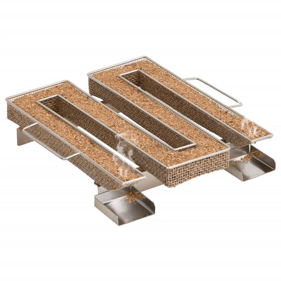 Rookgenerator Koud 4-Zijdig 22,5 Cm Roestvrij Staal