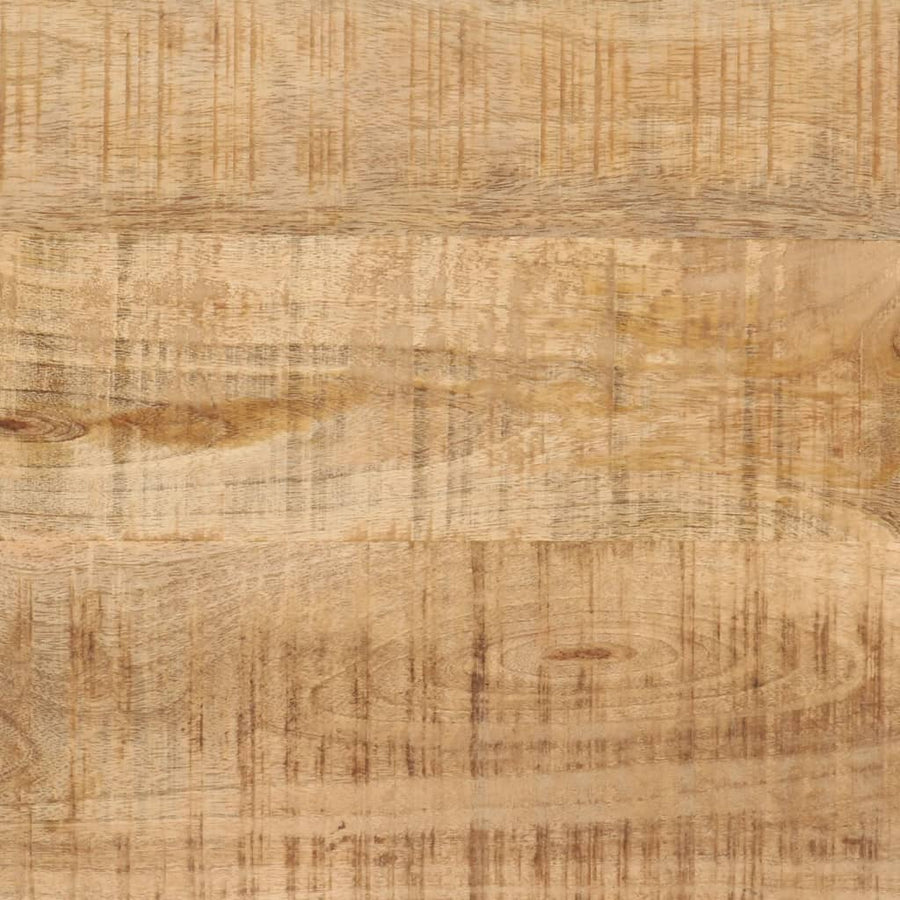 Badkamerkast 40x27x90 cm massief mangohout en ijzer