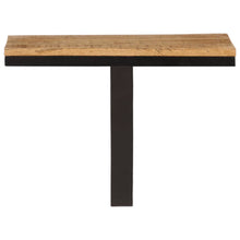Wandschap 40X30X32 Cm Massief Mangohout En Ijzer