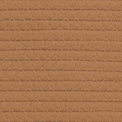 Opbergmand Ø 40X35 Cm Katoen Bruin