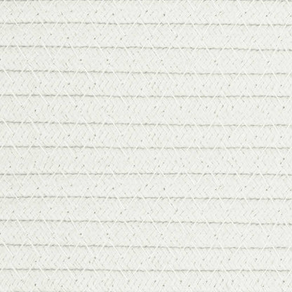 Opbergmand Ø 40x35 cm katoen wit