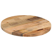 Tafelblad Rond Ø 50X3,8 Cm Massief Ruw Mangohout Ruw Mangohout (Naturel) 38 mm 50 cm