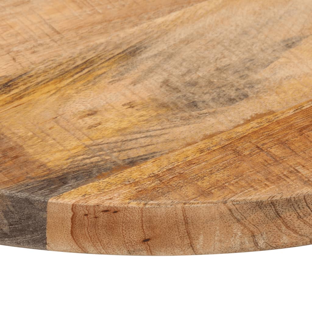 Tafelblad Rond Ø 60X3,8 Cm Massief Ruw Mangohout