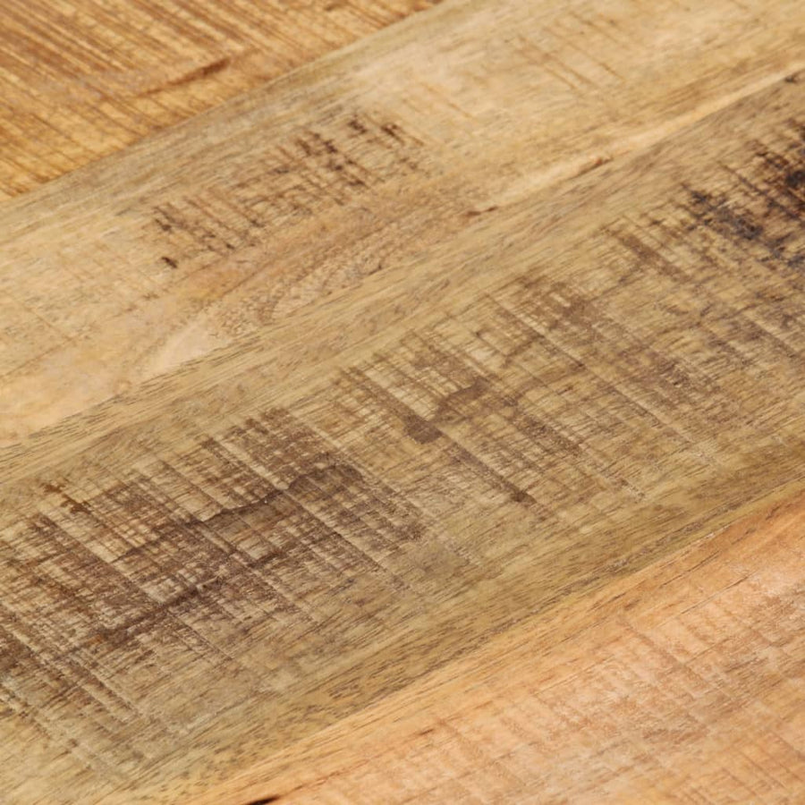 Tafelblad Rond Ø 60X3,8 Cm Massief Ruw Mangohout