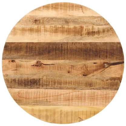 Tafelblad Rond Ø 70X3,8 Cm Massief Ruw Mangohout