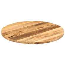 Tafelblad Rond Ø 70X3,8 Cm Massief Ruw Mangohout