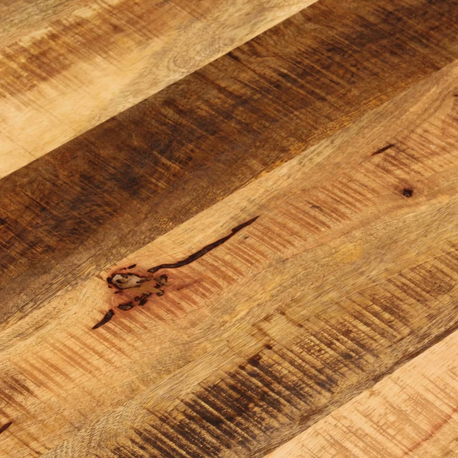 Tafelblad Rond Ø 80X3,8 Cm Massief Ruw Mangohout