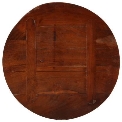 Tafelblad rond Ø 40x1,5 cm massief gerecycled hout