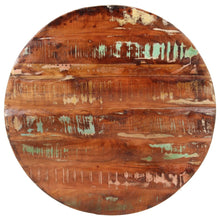 Tafelblad rond Ø 80x2,5 cm massief gerecycled hout