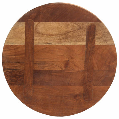 Tafelblad Rond Ø 40X2,5 Cm Massief Gerecycled Hout Gerecycled Hout (Naturel) 25 mm 40 cm