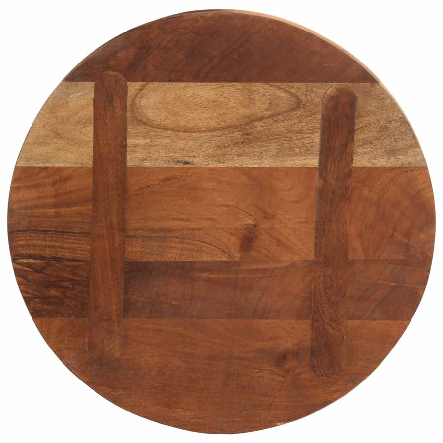 Tafelblad Rond Ø 40X2,5 Cm Massief Gerecycled Hout Gerecycled Hout (Naturel) 25 mm 40 cm