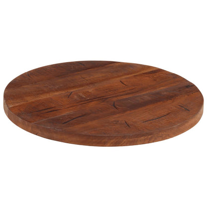 Tafelblad Rond Ø 60X3,8 Cm Massief Gerecycled Hout Gerecycled Hout (Naturel) 38 mm 60 cm