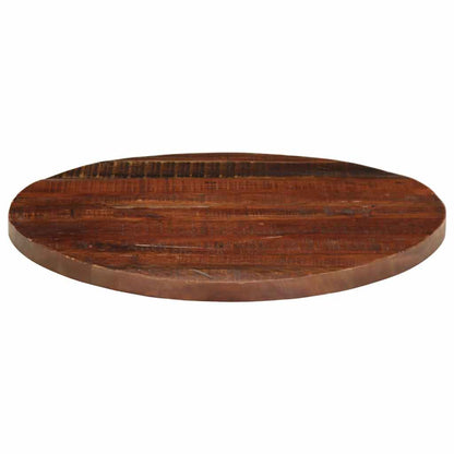 Tafelblad rond Ø 70x3,8 cm massief gerecycled hout