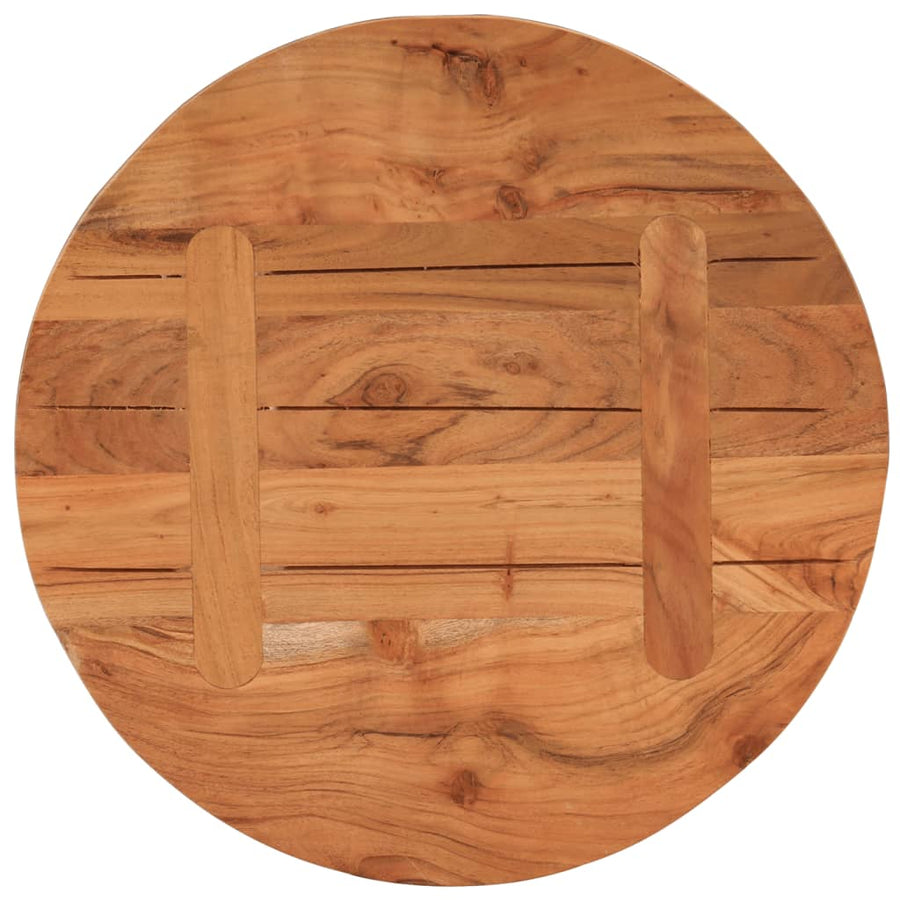Tafelblad Rond Ø40X2,5 Cm Massief Acaciahout Acaciahout (Naturel) 25 mm 40 cm