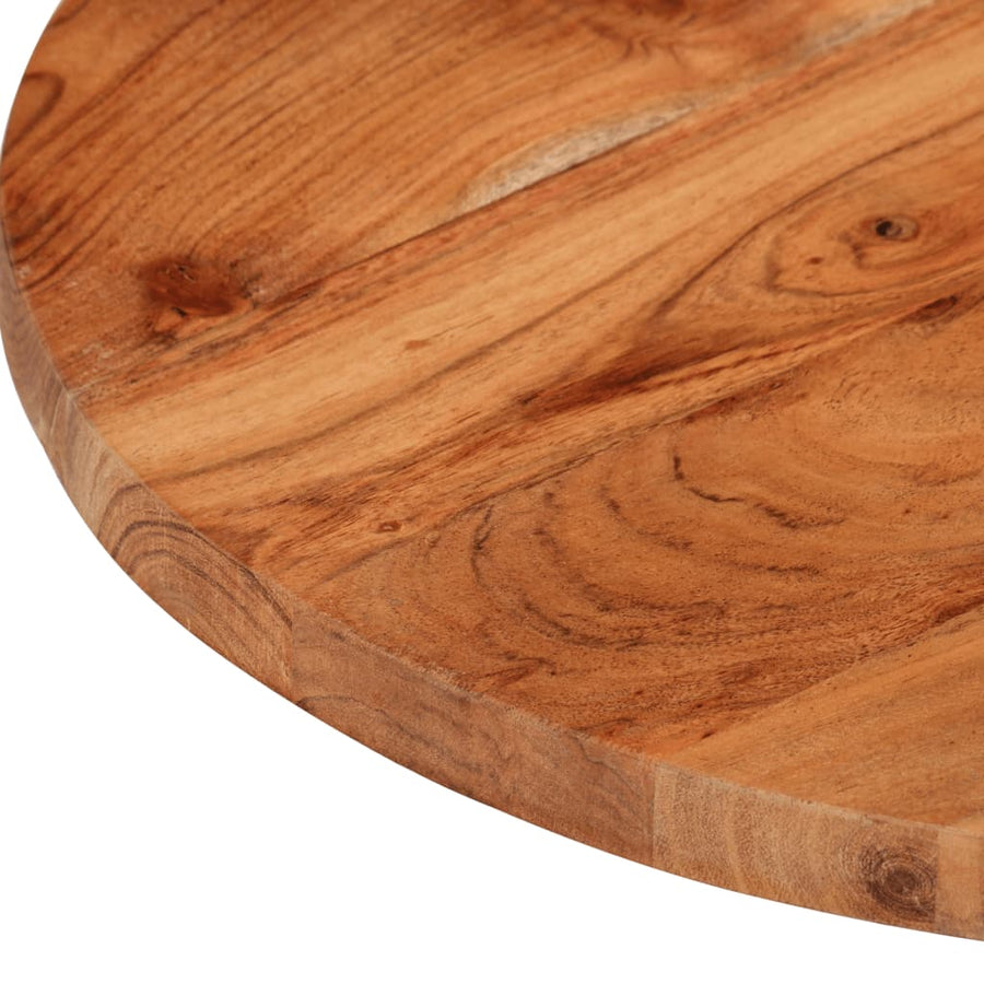 Tafelblad Rond Ø40X2,5 Cm Massief Acaciahout Acaciahout (Naturel) 25 mm 40 cm