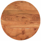 Tabletop round Ø 50x3.8 cm solid acacia wood