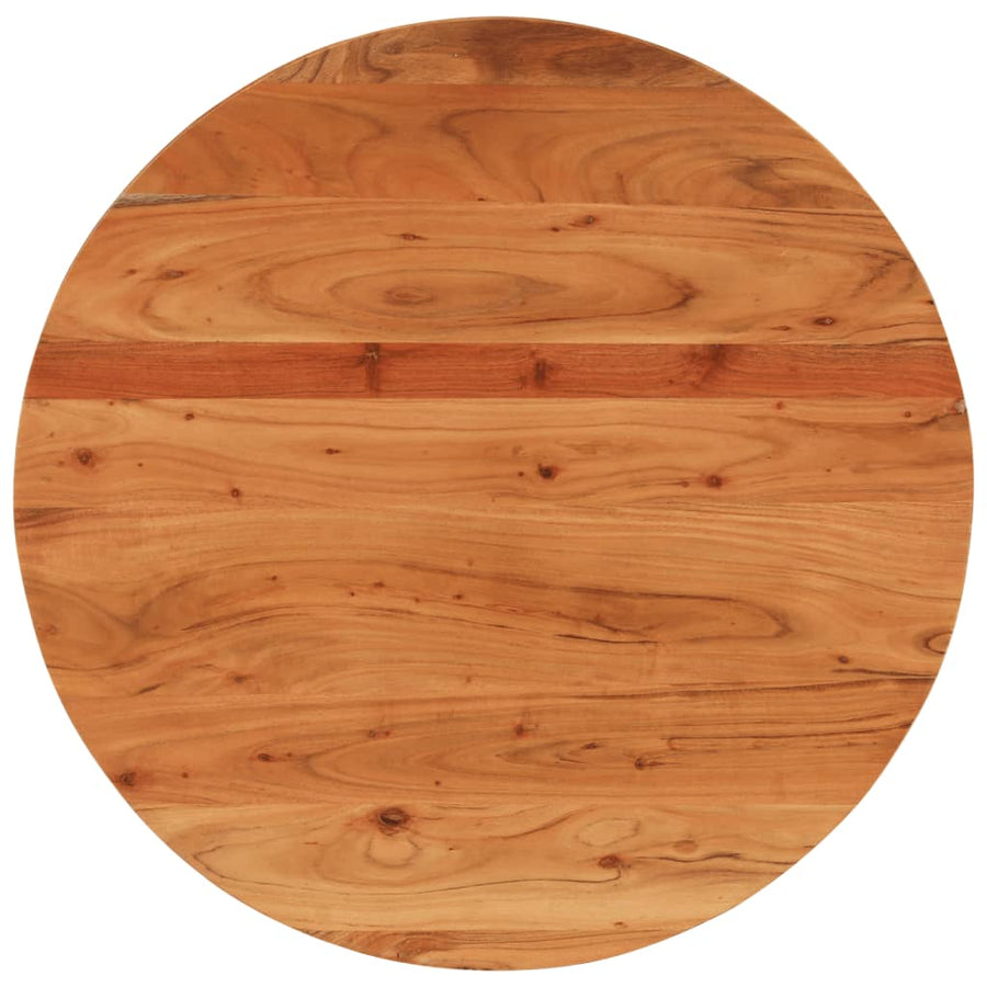 Tafelblad Rond Ø 70X3,8 Cm Naturel 70 x 3.8 cm