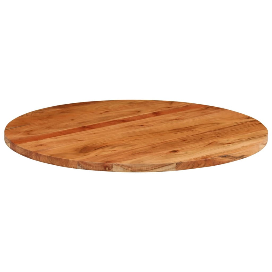 Tafelblad Rond Ø 70X3,8 Cm Naturel 70 x 3.8 cm