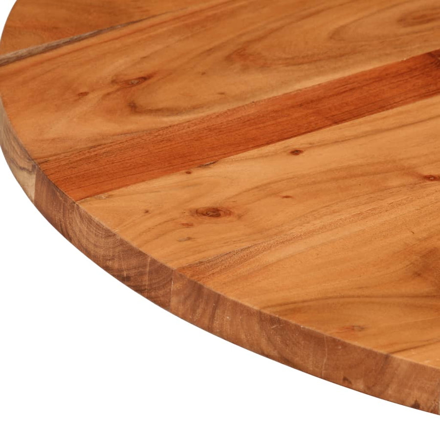 Tafelblad Rond Ø 70X3,8 Cm Naturel 70 x 3.8 cm