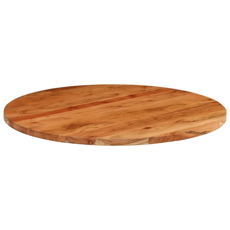 Tafelblad Rond Ø 80X3,8 Cm Naturel 80 x 3.8 cm