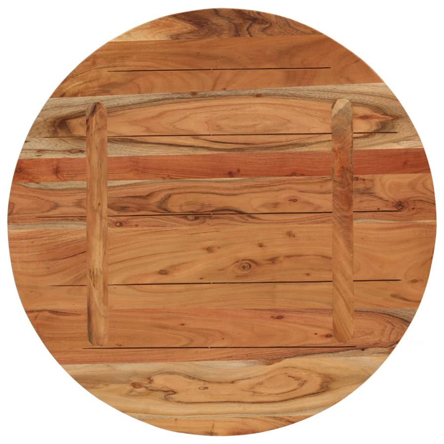Tafelblad Rond Ø 80X3,8 Cm Naturel 80 x 3.8 cm