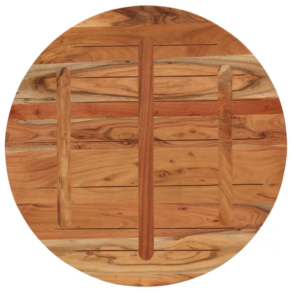 Tafelblad Rond Ø 90X2,5 Cm Naturel 90 x 2.5 cm