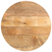 Tafelblad rond Ø 50 cm massief mangohout