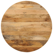 Tafelblad rond Ø 70 cm massief mangohout