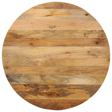 Tafelblad Rond Ø 90X2,5 Cm Massief Ruw Mangohout