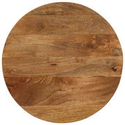 Tafelblad rond Ø 40x2,5 cm massief mangohout