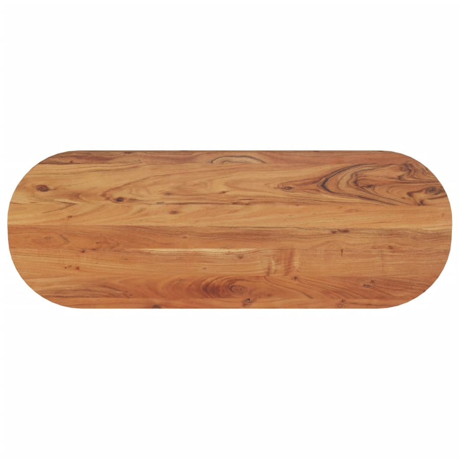 Tafelblad Ovaal 0X40X2,5 Cm Naturel 110 x 40 x 2.5 cm