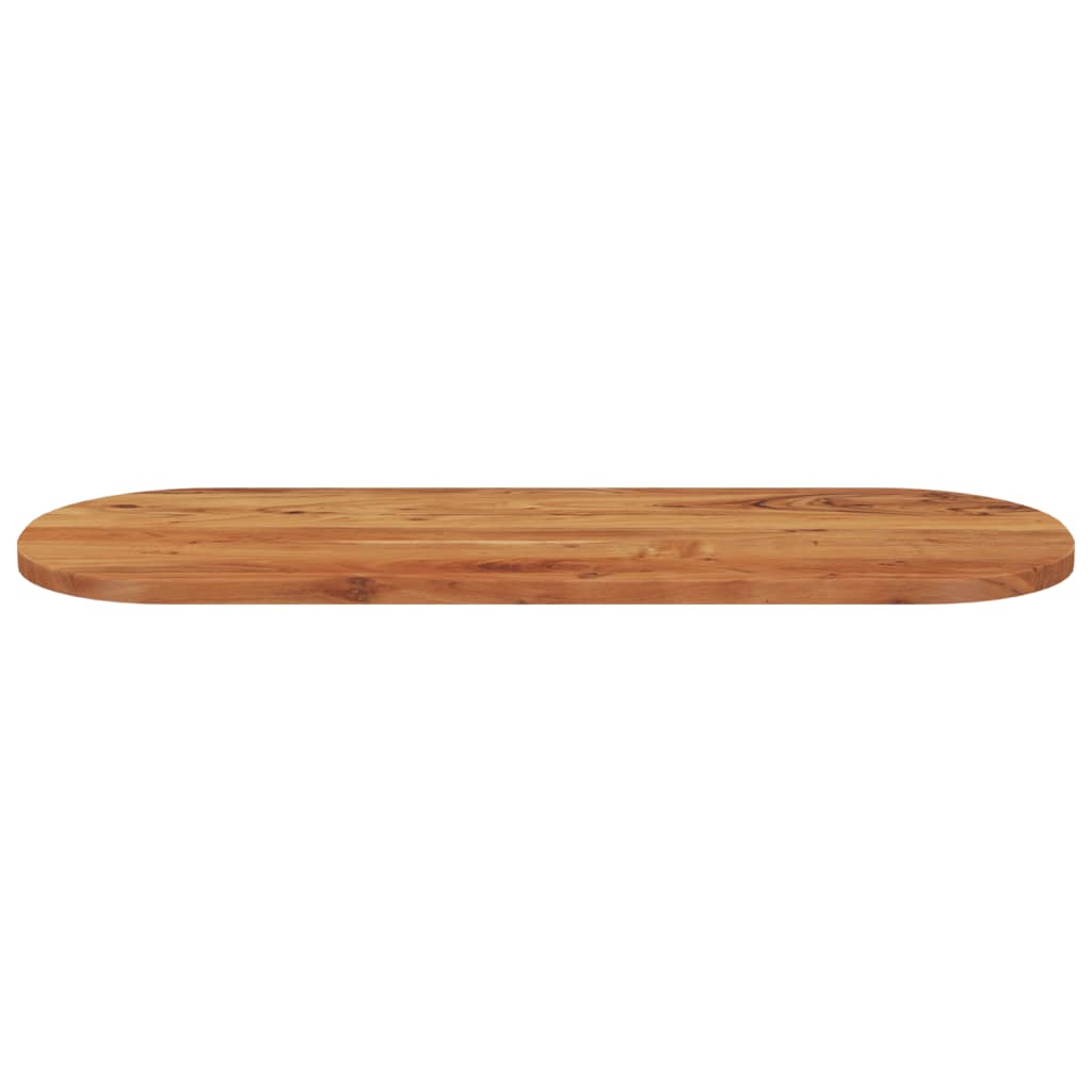 Tafelblad Ovaal 40X50X2,5 Cm Naturel 140 x 50 x 2.5 cm