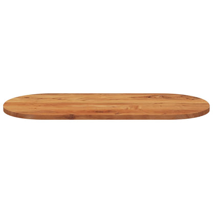 Tafelblad Ovaal 90X40X3,8 Cm Naturel 90 x 40 x 3.8 cm
