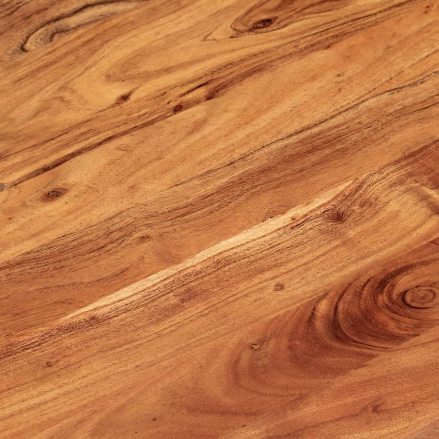 Tafelblad Ovaal 00X40X3,8 Cm Naturel 100 x 40 x 3.8 cm